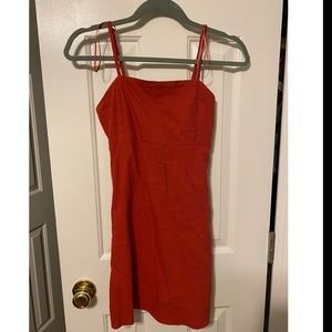 Pull & Bear red dress